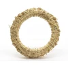 Emivela Christmas straw wreath. 300 mm. ruda color