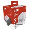 Emos EXTENSION 2 SOCKETS Baltas 2XUSB-A+C 2M