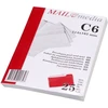 Nežinomas Vokai C6 balti, su nuplėšiama juostele 114x162 mm x 25vnt