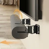 ergo office Maclean Soundbar Wall Mount / Bracket, angle adjustment +8°–8°, max. load 10 kg, made of steel, MC-177