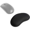 Oem Ergonomic wrist pad 130 x 78 x 25 mm juodas
