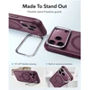 Dėklas ESR Classic Hybrid Kickstand MagSafe case for iPhone 18 Pro Max / 17 Pro Max - dark cherry matte