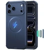 Dėklas ESR Cyber ​​Tough MagSafe Case for iPhone 18 Pro Max / 17 Pro Max - Navy Mėlyna