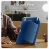 ESR atverčiamas hibridinis dėklas, skirtas iPad Pro 11” 5 / 6 / 2024-2025 - tamsiai mėlynas Mėlyna