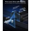 ESR OmniLock Qi2.2 magnetinis MagSafe automobilio laikiklis į oro išleidimo angą - Juodas