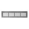 Ventiliacijos grotelės EUROPLAST MR4010ZN, 400 x 100 mm