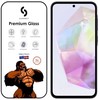 Evelatus Galaxy A55 3D Gorilla Stikla Ekrāna Aizsargs Pilna Pārklājuma Pretstatiskā