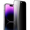 Evelatus iPhone 15 3D Pilna Aizsardzība Privātuma Corning Gorilla Glass Ekrāna Aizsargs Pret Statisko 10X Spēcīgāks