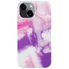 Dėklas Evelatus iPhone 15 Premium Silikona Vāks Ar Drukātu Dizainu Violets