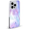 Dėklas Evelatus iPhone 15 Pro Max PC+TPU ar MagSafe pielāgota druka purpursarkanā krāsā