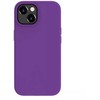 Dėklas Evelatus iPhone 15 Silikona Vāciņš Mīksta Pieskāriena Tumši Violets