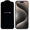 Evelatus iPhone 16 Pro 3D Privātuma Gorilla Stikla Ekrāna Aizsargs Pilna Seguma Pret Statisko Melns