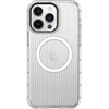 Evelatus iPhone 16 Pro Max Koferis MagSafe Gadījumā Caurspīdīga Balta