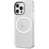 Evelatus iPhone 16 Pro Suitcase MagSafe vāciņš, caurspīdīgi balts