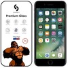 Evelatus iPhone 7/8/SE2020/SE2022 Gorilla Glass ekrāna aizsargs Pilna seguma pret statisko elektrību