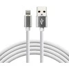 everActive kabelis USB Lightning 1m - Baltas, silikonas, greitas įkrovimas, 2,4A - CBS-1IW