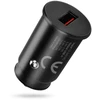 Automobilinis Įkroviklis - everActive CC-15QC 18W su USB-C Kabeliu LED, Juoda