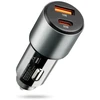 Automobilinis įkroviklis everActive CC-60Q USB QC3.0 + USB-C PD 83W
