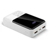 everactive Powerbank 20 000mAh, 2x USB, 1x USB-C 22,5W, QC4+, LCD screen, baltas