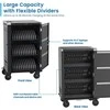 Ewent EW1701 portable device management cart/cabinet Portable device management cabinet Juodas, Pilkas