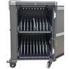 Ewent EW1703 portable device management cart/cabinet Juodas, Pilkas