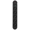 Extension cord 5 sockets Art F2100 1,5 m juodas