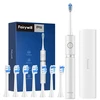 Sonic dantų šepetėlis su antgalių rinkiniu ir dėklu FairyWill FW-P11 baltos spalvos