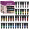 Acrylic paints 20ml - 36 pcs Maaleo