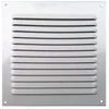 Fepre Aliumininės ventiliacijos grotelės, 150 x 150 mm, baltos