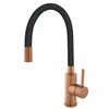 Kitchen Faucet Ferro Zorba Inox. juodas/copper color