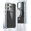 „Oem iPhone 17 Fiber“ dėklas, suderinamas su „MagSafe“ (juodas)