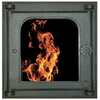 Fireplace doors Metnetus. cast iron. juodas