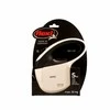 Trixie FLEXI One for All M baltas - juodas - automatic dog leash for dogs iki 30kg - 5m