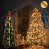 Foldable Christmas medžio with decorations 1.8m Ruhhy 26757 (Pažeista pakuotė)