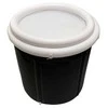 Oem Foldable portable inflatable bathtub 75 x 75 cm juodas