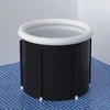Oem Foldable portable inflatable bathtub 75 x 80 cm juodas