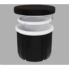 Oem Foldable portable inflatable bathtub 80 x 79 cm juodas