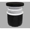 Oem Foldable portable inflatable bathtub 80 x 79 cm juodas