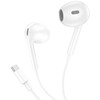 Foneng T61 laidinės ausinės, USB-C (balta)