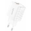 Foneng EU56 1xUSB-A, 1xUSB-C, 20W maitinimo įkroviklis (baltas)