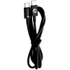 USB C laidas į USB C jungtį Forcell F-Energy QC PD Tube 1 m C293 juodas