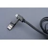 Laidas 4in1 USB C / USB A į USB C / Lightning Forcell F-Energy QC PD 3A 60W 1 m C241 chromuotas