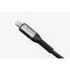 USB A tipo į „Lightning“ tipo laidas „Forcell F-Energy“ 2,4A 12W, Cafule 2 m, C257, juodas