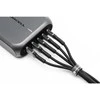 USB A tipo į „Lightning“ tipo laidas „Forcell F-Energy“ 2,4A 12W, Cafule 2 m, C257, juodas