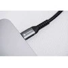 USB C - Lightning laidas Forcell F-Energy PD 3A 27W Cafule 0,25 m C259 juodas