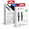 USB C - Lightning laidas Forcell F-Energy PD 3A 27W Cafule 3 m C259 juodas