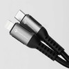 USB C į USB C laidas Forcell F-Energy QC4.0 PD 5A 100W Cafule 3 m C260 juodas