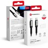 USB C į USB C laidas Forcell F-Energy QC4.0 PD 5A 240W Cafule 2 m C263 juodas