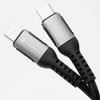 Cable USB C to USB C Forcell F-Energy QC4.0 PD 5A 240W Cafule 0,25 m C263 juodas
