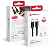 USB C į USB C laidas Forcell F-Energy QC4.0 PD 3A 60W 2 m C338 juodas